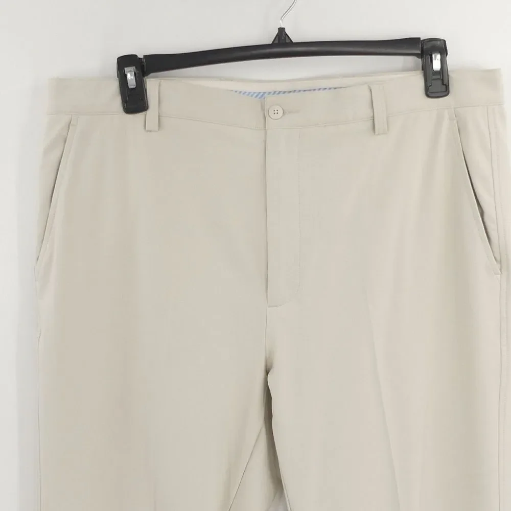 FootJoy Golf Pants Flat Front Stone‎ Beige Men's 38x30